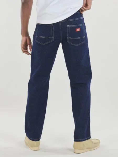 Egyenes szárú farmernadrág Dickies kék