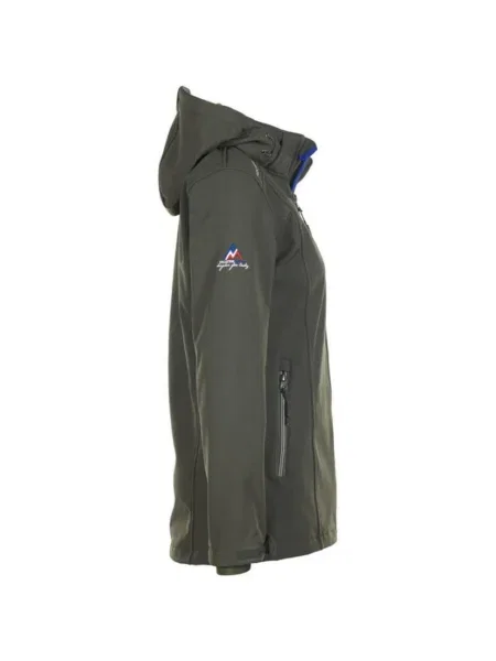Geacă Peak Mountain softshell kaki