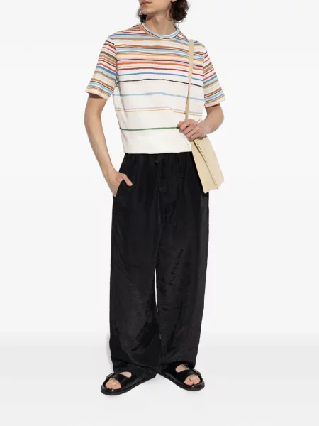 Tricou Paul Smith cu dungi alb