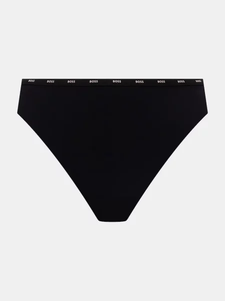 BOSS nohavičky dámske 3P MICRO THONG čierna