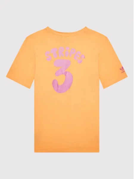Dětské tričko Adidas oranžové