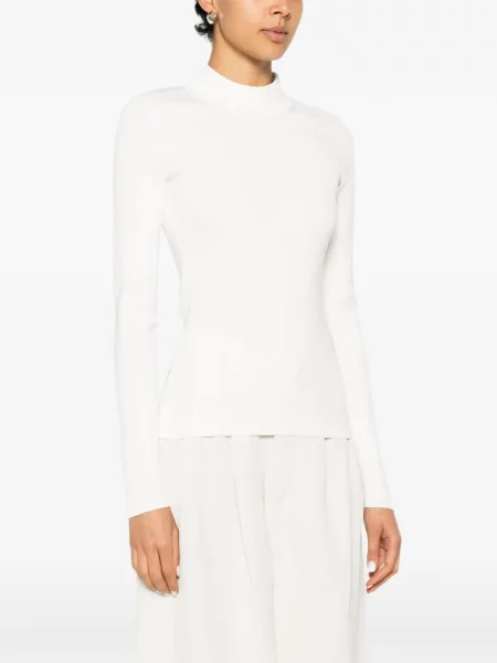 Pulover Jil Sander alb