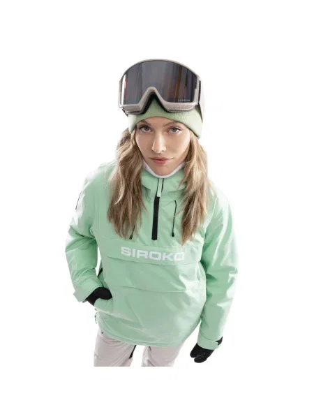 Kurtka snowboardowa Elm zielona