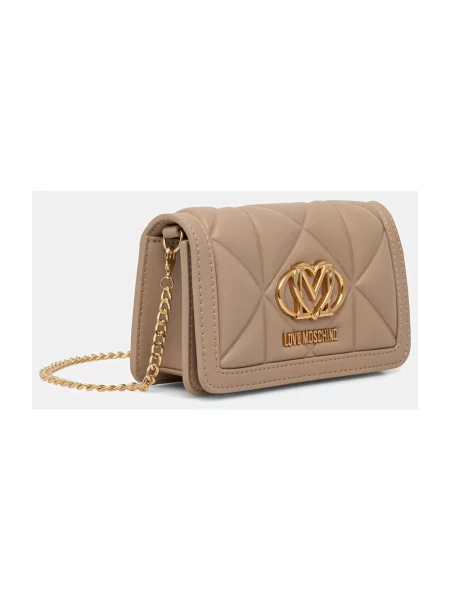 Love Moschino portfel beżowy