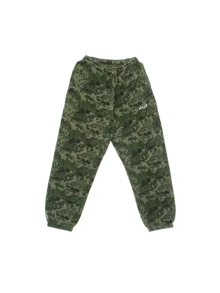 Spodnie Huf polarowe zielone