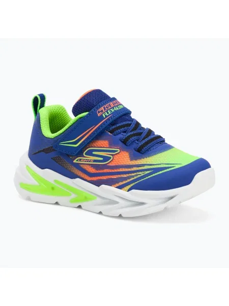 Încălțăminte pentru copii SKECHERS Flex-Glow Ultra blue/mint albastru