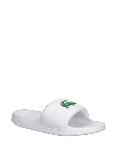 Papuci Lacoste alb