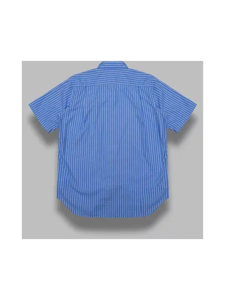 Koszula z krótkim rękawem Comme Des Garcons Play niebieska
