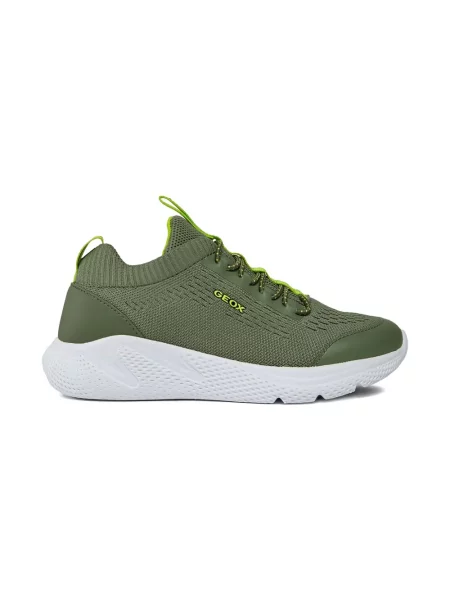 Sneakersy dziecięce Geox zielone