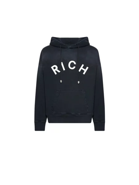Bluza z kapturem John Richmond z kapturem czarna
