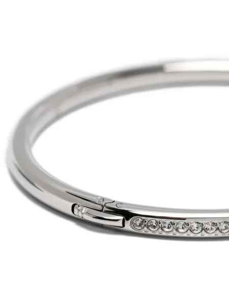 Apyranke Swarovski su širdelėmis sidabrinė
