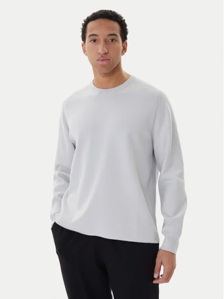 Calvin Klein Pulover Ls Ck Tech Knit Crwnk gri