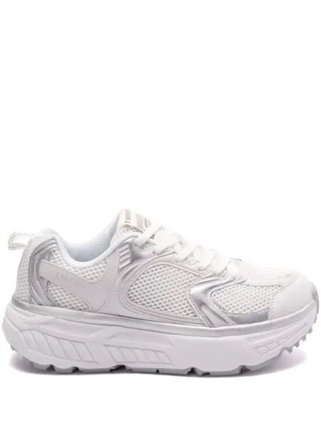Sneakerși Twinset plasă alb