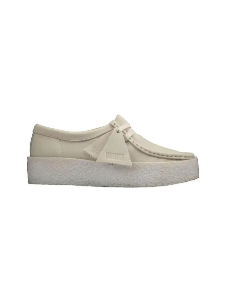 Pantofi Clarks alb