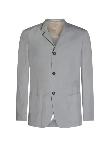 Sacou Eleventy cu un singur rând de nasturi gri