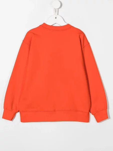 Bluza dziecięca Dsquared2 pomarańczowa