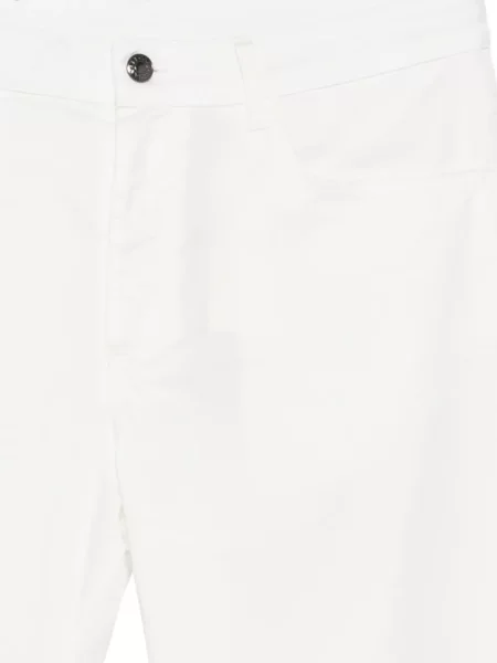 Pantaloni Canali cu autograf alb