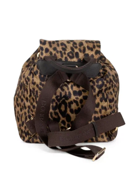Rucsac Borbonese cu imagine cu model leopard cu cordon