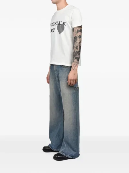 Tricou Cedarwood cu imagine alb