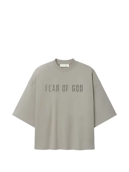 Tricou Fear Of God Essentials gri