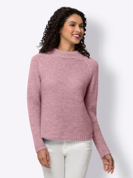 Heine Pulover pastel roz