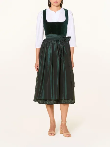 Johann & Johanna Dirndl Halenka S Rukávy bílá