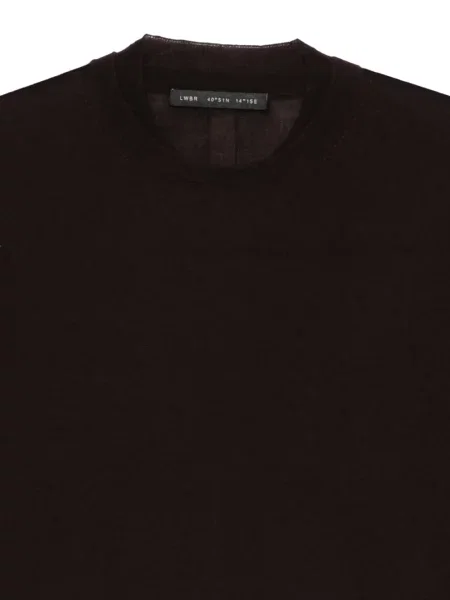 Lung pulover Low Brand negru