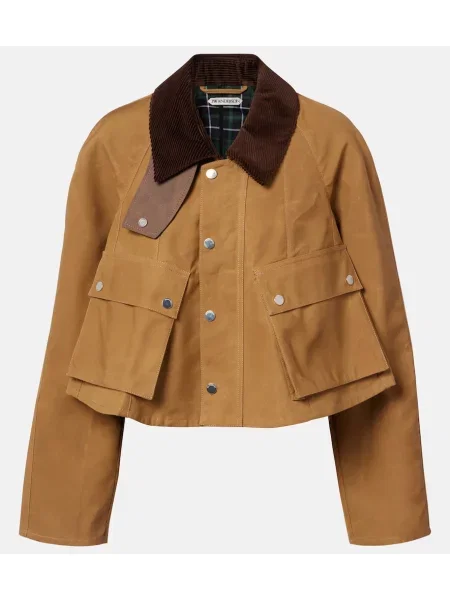 Geacă Jw Anderson de catifea cord bej