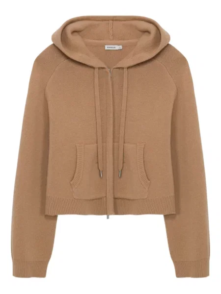 Bluza z kapturem Simkhai brązowa