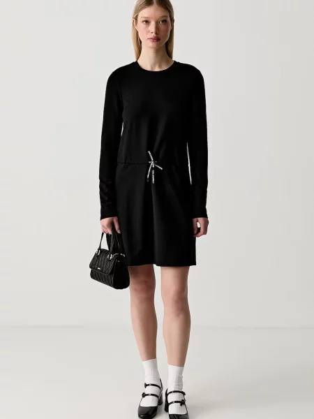 Karl Lagerfeld Jeans rochie negru