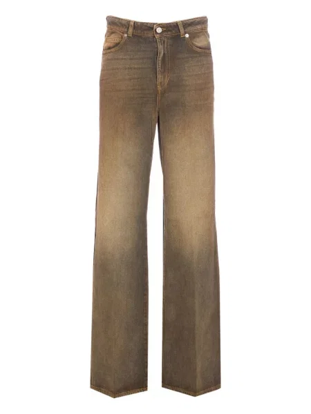 Дънки True Avenue кафяво