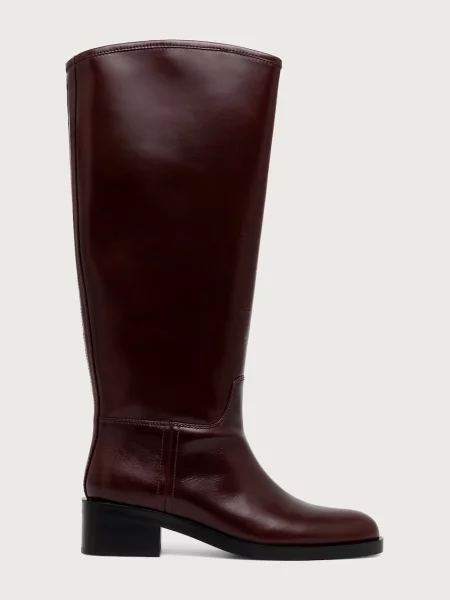 Кожаные сапоги Jeffrey Campbell
