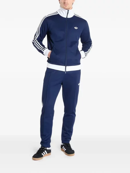 Trčanje mrežasta vesta na patentni zatvarač Adidas s okruglim izrezom crna