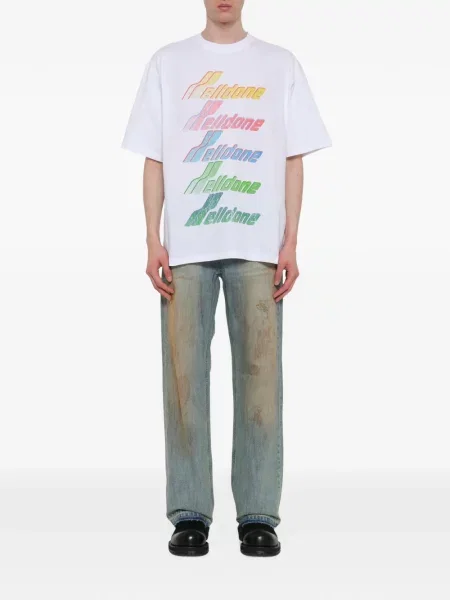Tricou We11done cu imagine alb