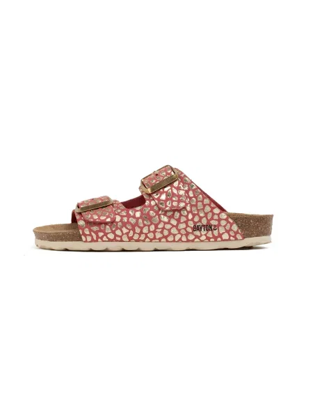 Bayton Sandale Atlas auriu / corai negru