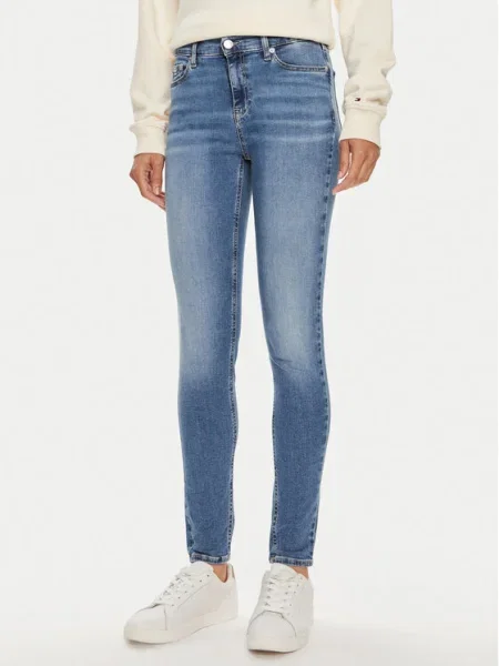 Tommy Jeans Дънки Nora Skinny Fit син