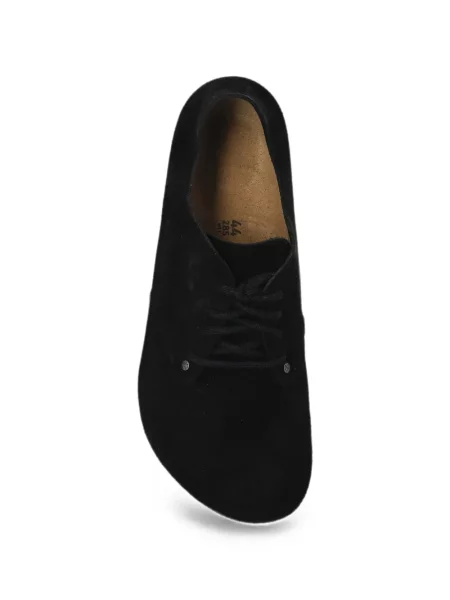 Cipele Birkenstock s vezicama s čipkom crna