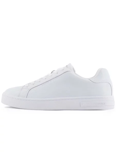 Sneakerși Armani Exchange alb