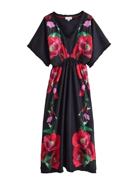 B by Ted Baker Rochie de plaja verde / roz deschis / roșu negru