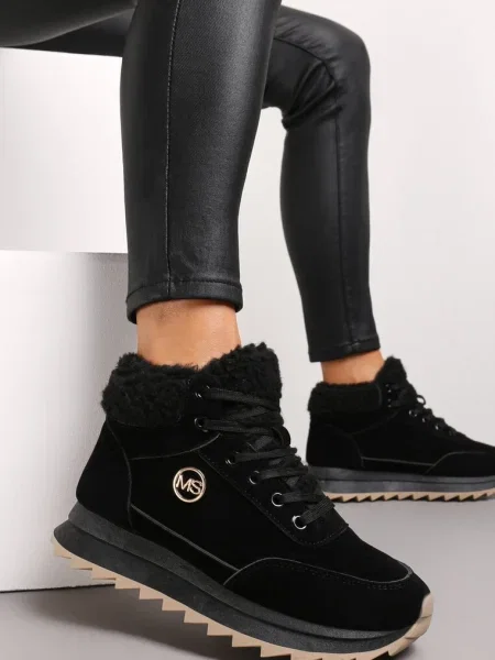 Sneakerși Inny negru