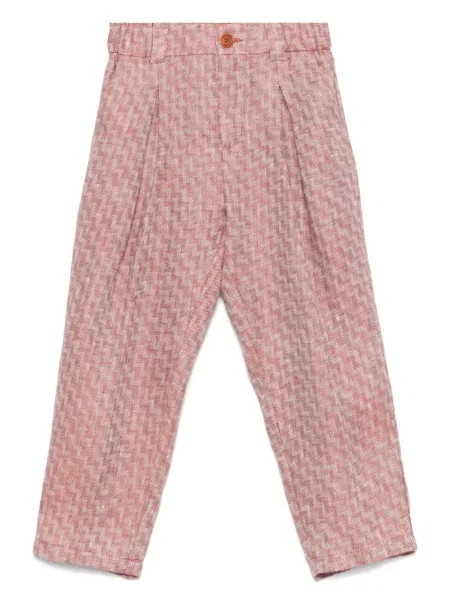 Spodnie dziecięce Missoni czerwone