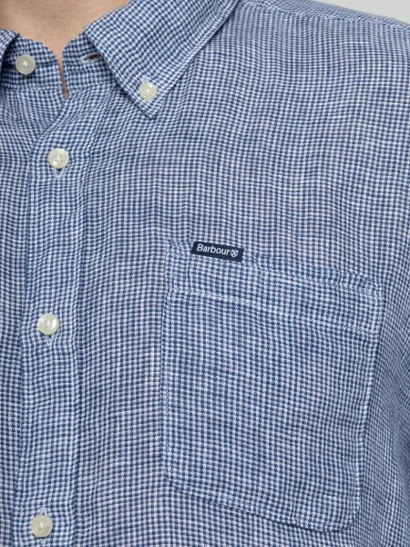 Рубашка Barbour синяя