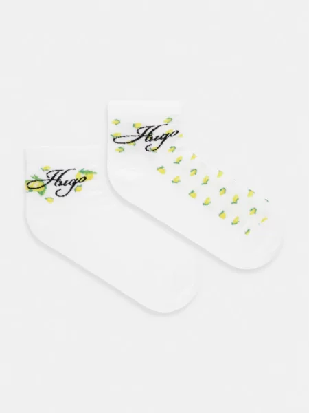 HUGO ponožky s 2P SH LEMON CC W bílé