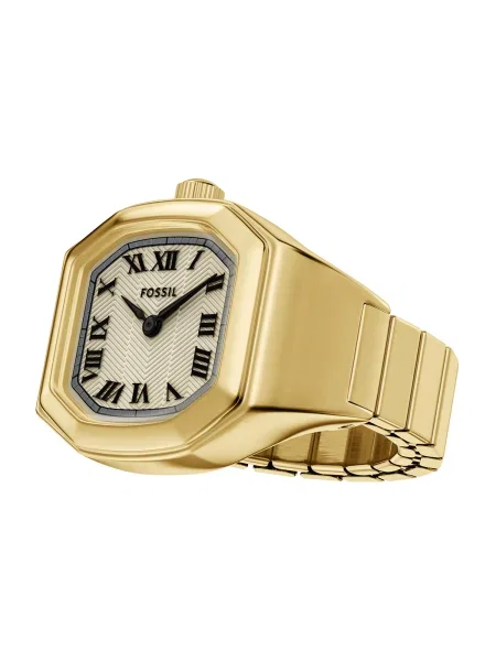 Fossil inel cu ceas auriu