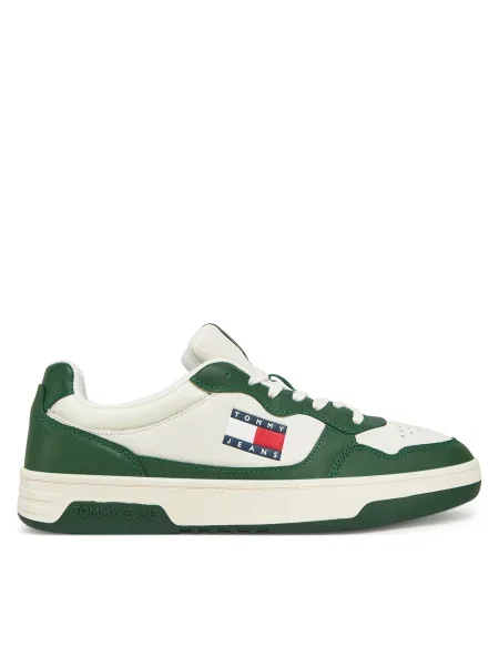 Tommy Jeans Sportcipők New Tjm Cupsole Leather Ess fehér