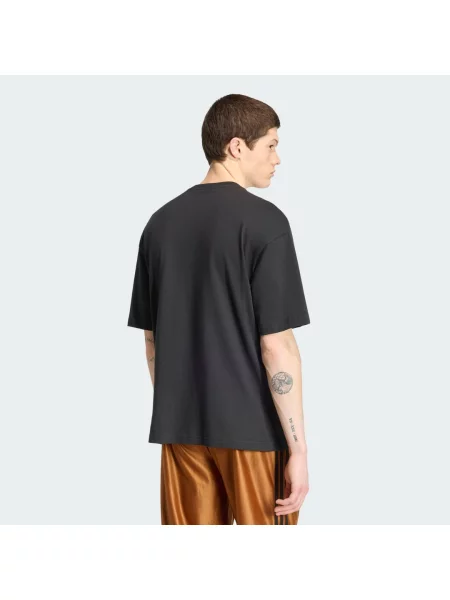 Tričko CAMO TEE TONGUE LABEL černé