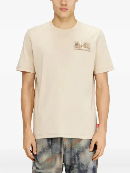 Tricou Diesel cu decolteu rotund