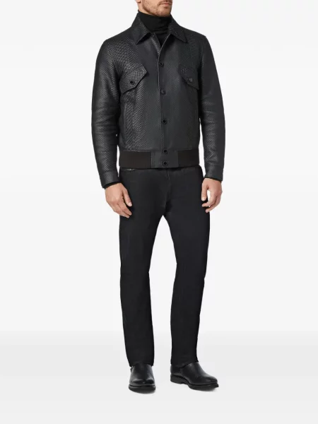 Geanta de piele Billionaire negru