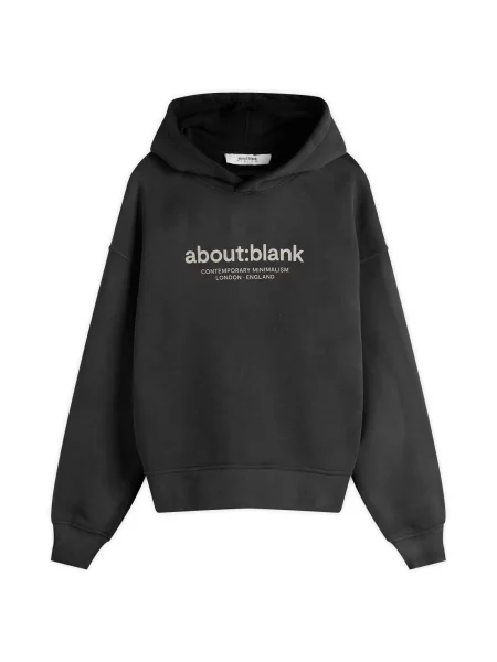 Bluza z kapturem Aboutblank czarna
