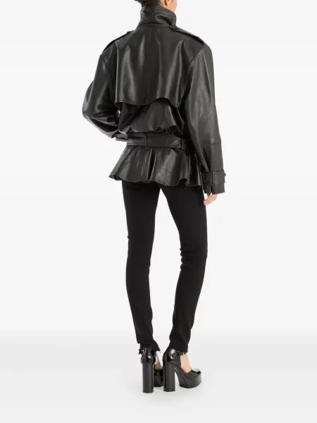 Geanta de piele Rotate Birger Christensen negru